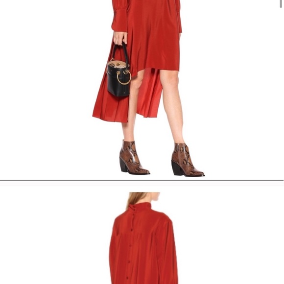 Chloe silk shirt dress - Picture 10 of 11